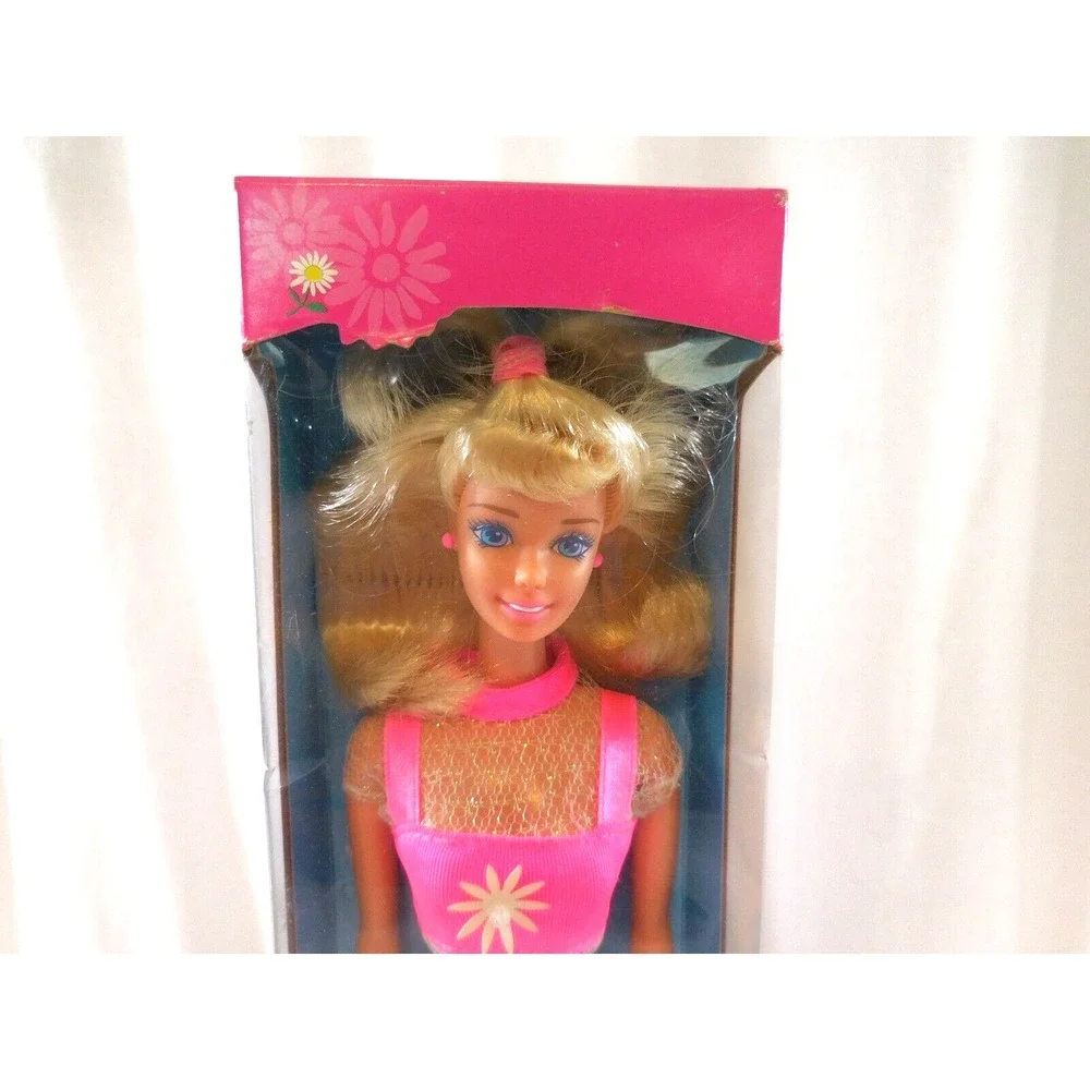 Mattel Vintage 1996 Flower Fun Barbie Doll  #16063  Unopened Germany New‎